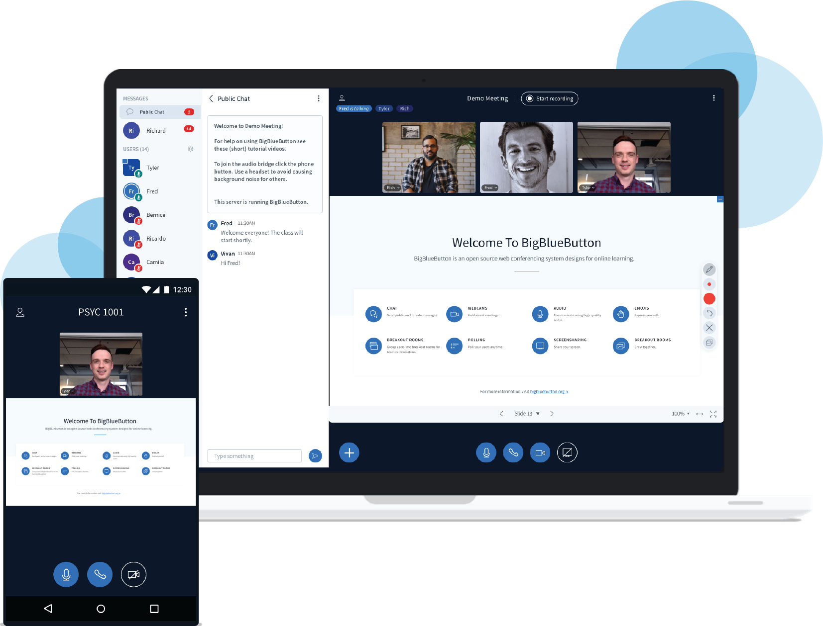 Как загрузить презентацию в bigbluebutton